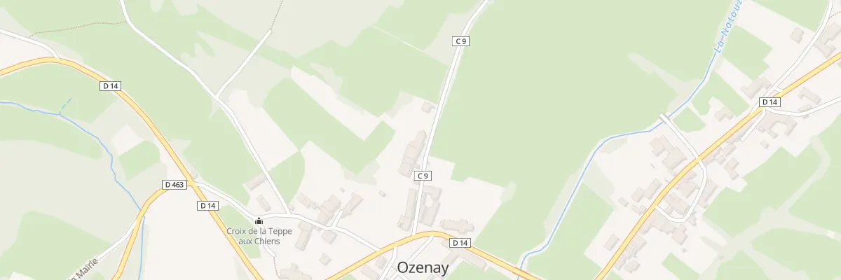 Plan du 5025 Le Bourg à Ozenay