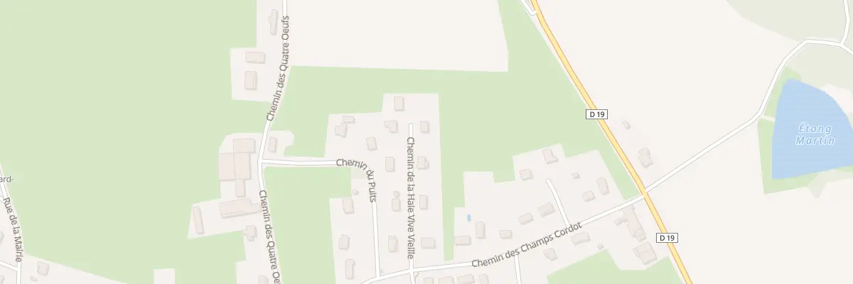 Plan du 8 Che de la Haie Vive Vieille à Lessard-le-National