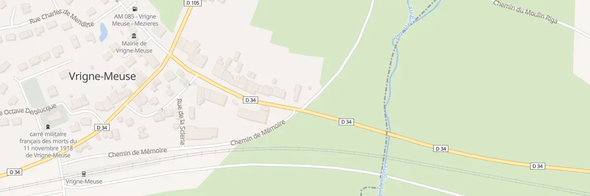 Plan du 37 Rue de Verdun à Vrigne-Meuse