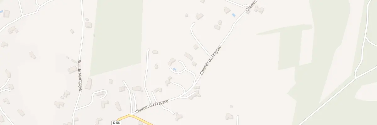 Plan du 225 Che du Fraysse à Réauville