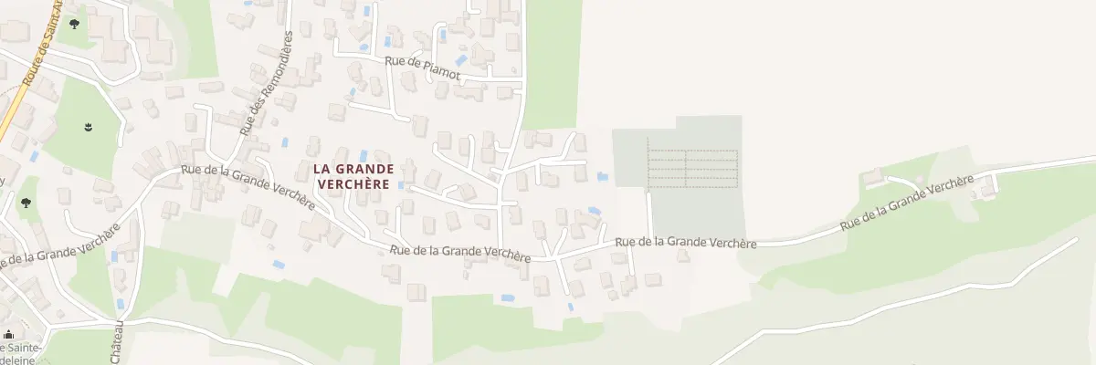 Plan du 5 Che du Piamot à Genay