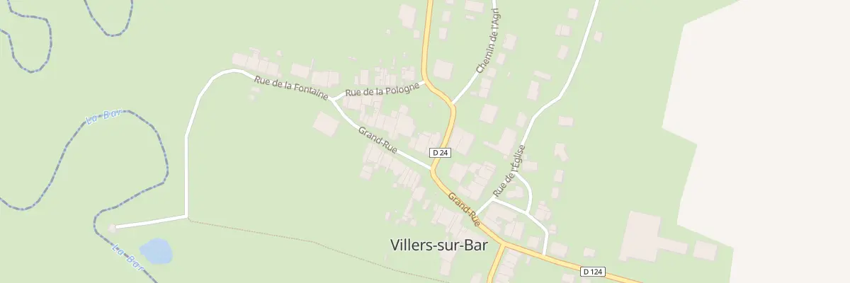Plan du 9 Gr Grand Rue à Villers-sur-Bar