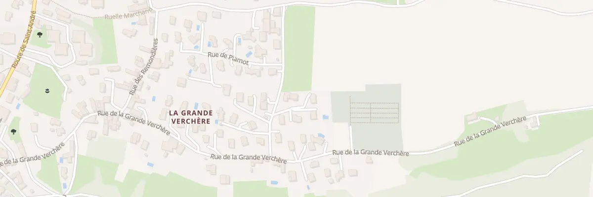 Plan du 449 Rue de Piamot à Genay