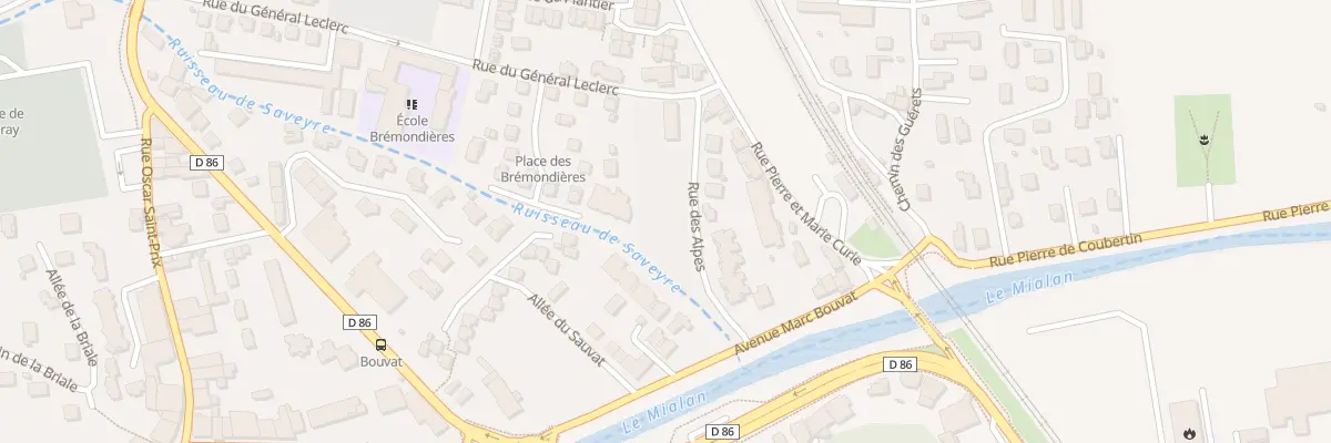 Plan du 1 Rue des Alpes à Saint-Péray