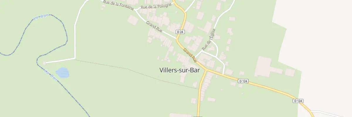 Plan du 5023 Le Village à Villers-sur-Bar