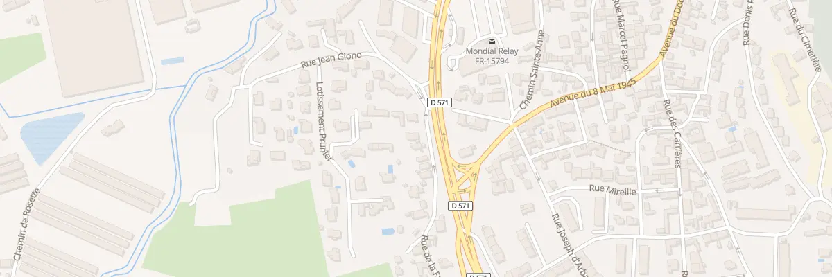 Plan du 3B Rue de la Farigoule à Châteaurenard