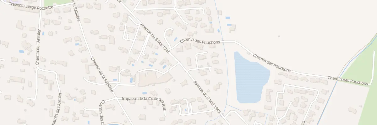 Plan du 321 Av du 8 Mai à Eyragues