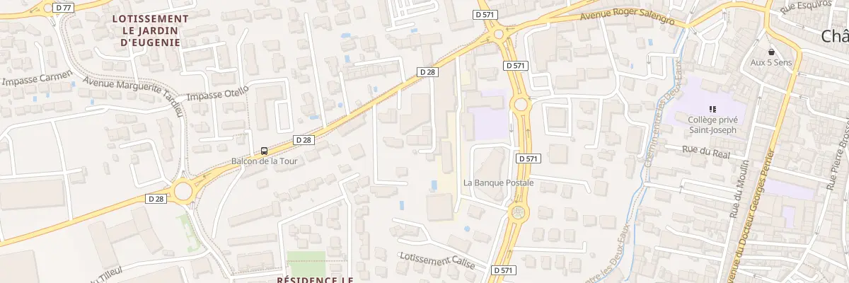 Plan du 47 Av des Martyrs de la Resistan à Châteaurenard