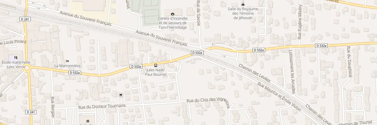 Plan du 98 Av Jules Nadi à Tain-l’Hermitage