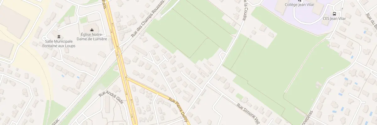 Plan du 13A Che de la Coudre à Chalon-sur-Saône