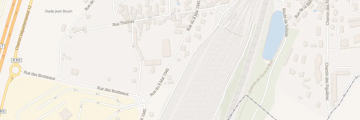 Plan du 29 Rue du Huit Mai 1945 à Feyzin