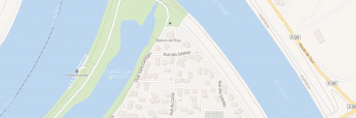 Plan du 28 Rue du Canal à La Roche-de-Glun