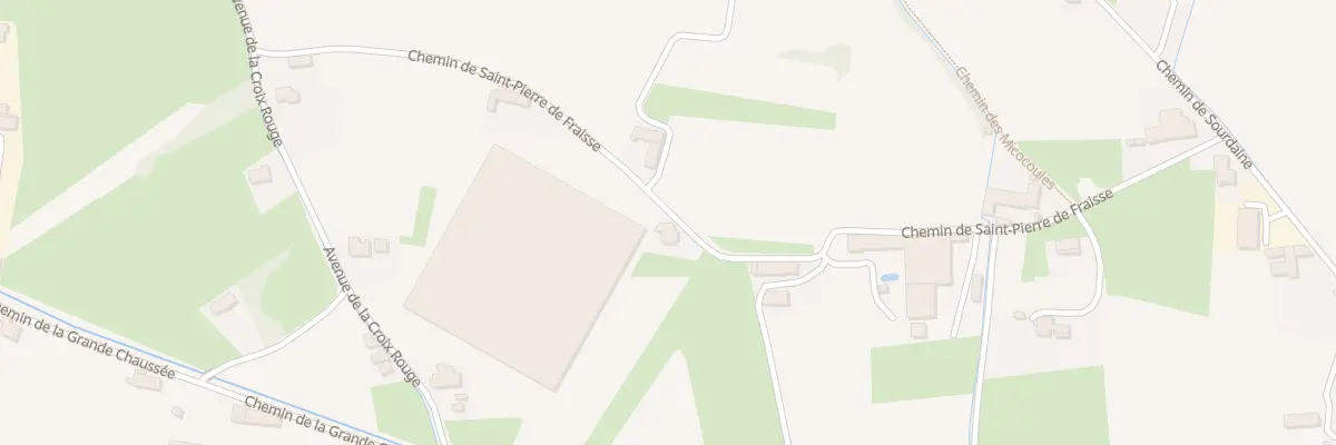 Plan du 380 Che St Pierre Fraysse Mft à Avignon