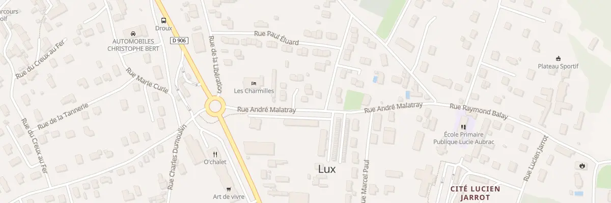 Plan du 16 Rue Andre Malatray à Lux