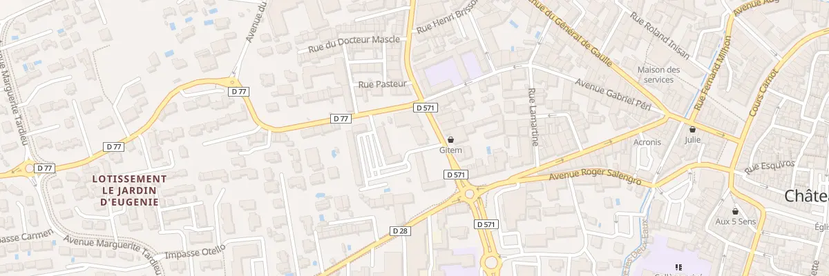 Plan du 38F Bd Jules Ferry à Châteaurenard