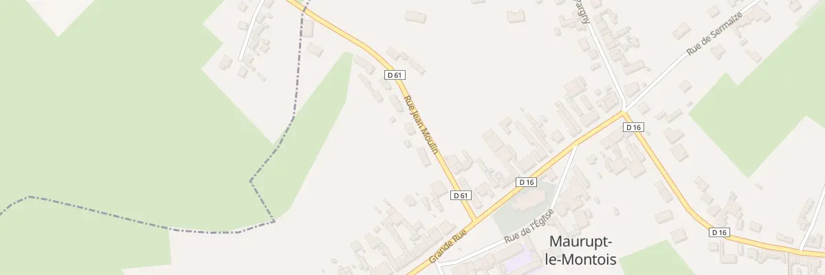 Plan du 9 Rue Jean Moulin à Maurupt-le-Montois