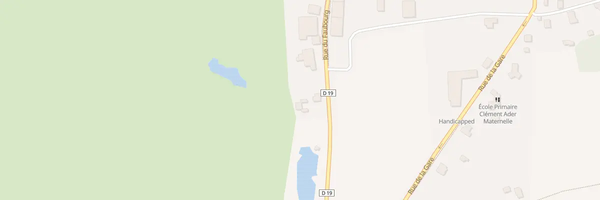 Plan du 34 Rue du Faubourg à Brieulles-sur-Bar