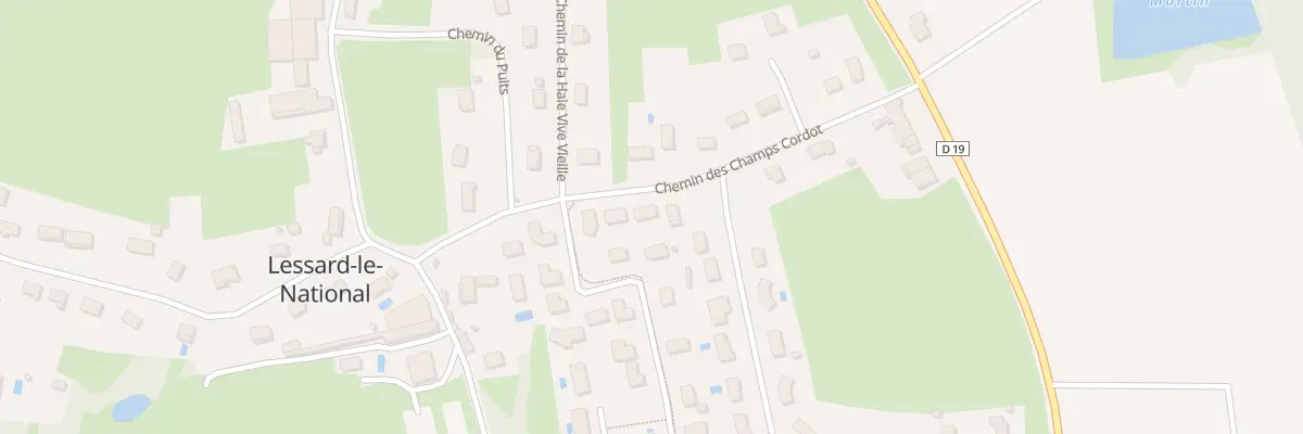 Plan du 5176 Che des Champs Cordot à Lessard-le-National