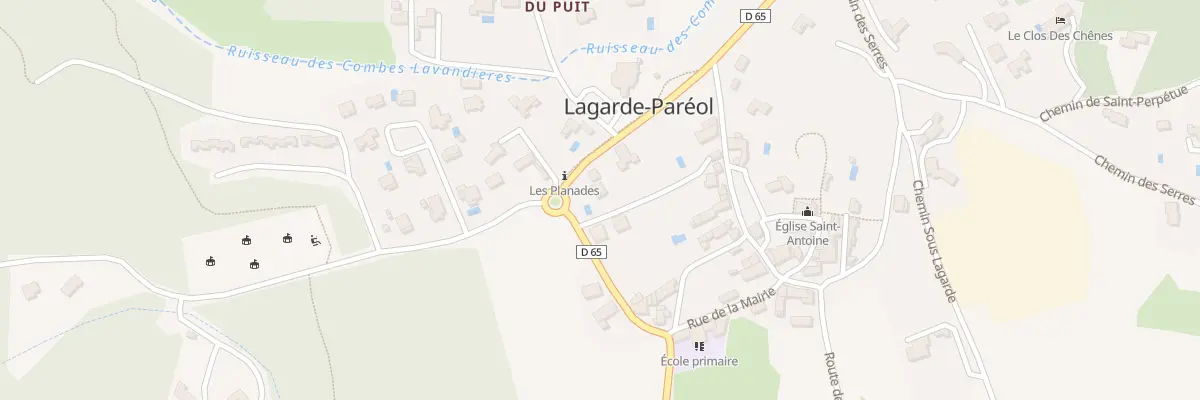 Plan du 5069 Village à Lagarde-Paréol