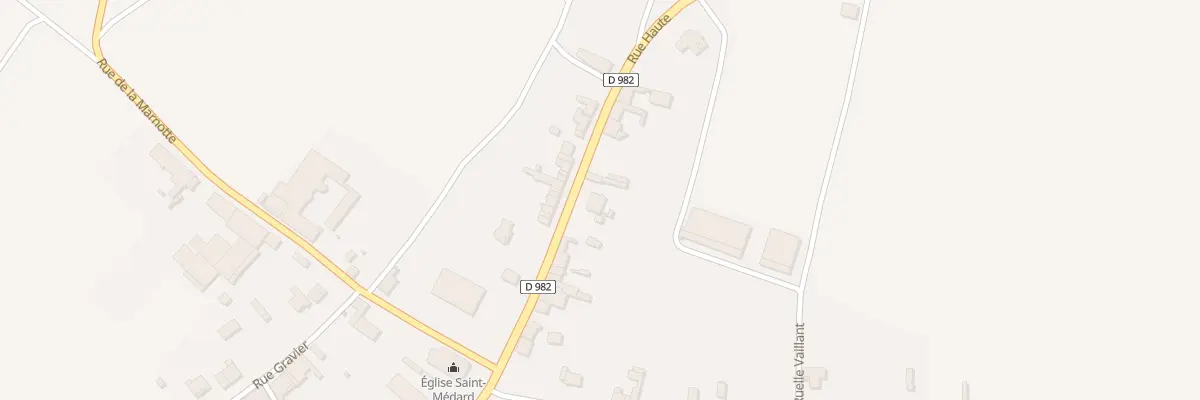 Plan du 20 Rue Haute à Saint-Mard-sur-le-Mont