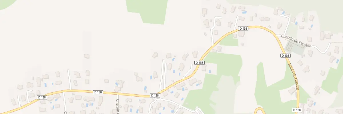 Plan du 2264 Rte du Grisard à Saint-Cyr-sur-le-Rhône