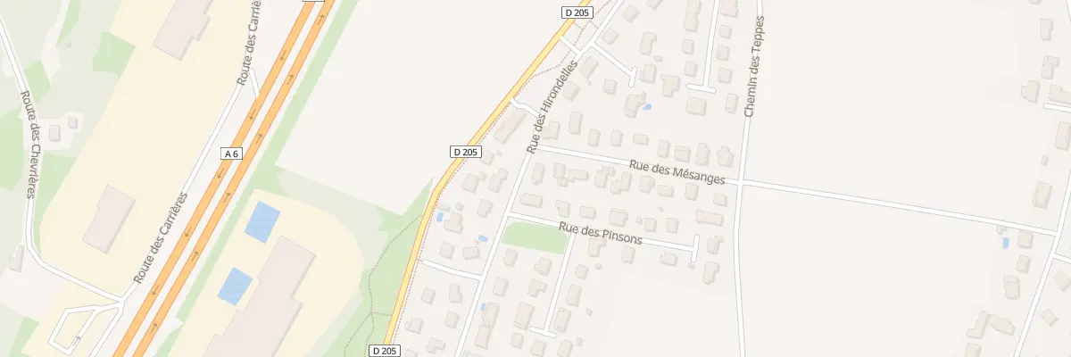 Plan du 13 Rue des Hirondelles à Saint-Martin-Belle-Roche