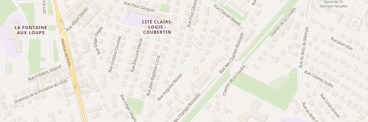 Plan du 18 Rue Auguste Renoir à Chalon-sur-Saône