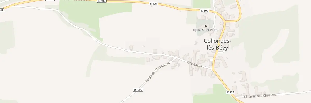 Plan du 8 Chem de la Croix des Bois à Collonges-lès-Bévy