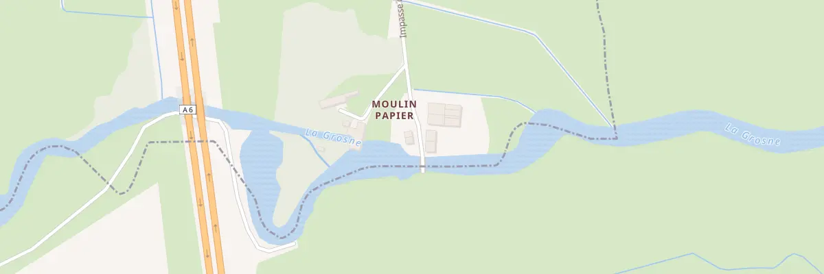 Plan du 597 Imp de la Vesvre à Saint-Ambreuil