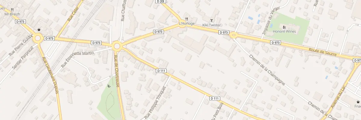 Plan du 11C Rte de Challanges à Beaune