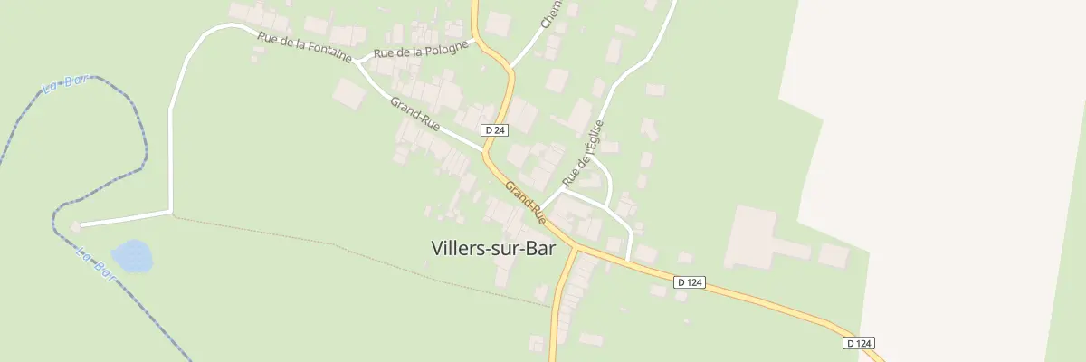 Plan du 2 Rue de l’Eglise à Villers-sur-Bar