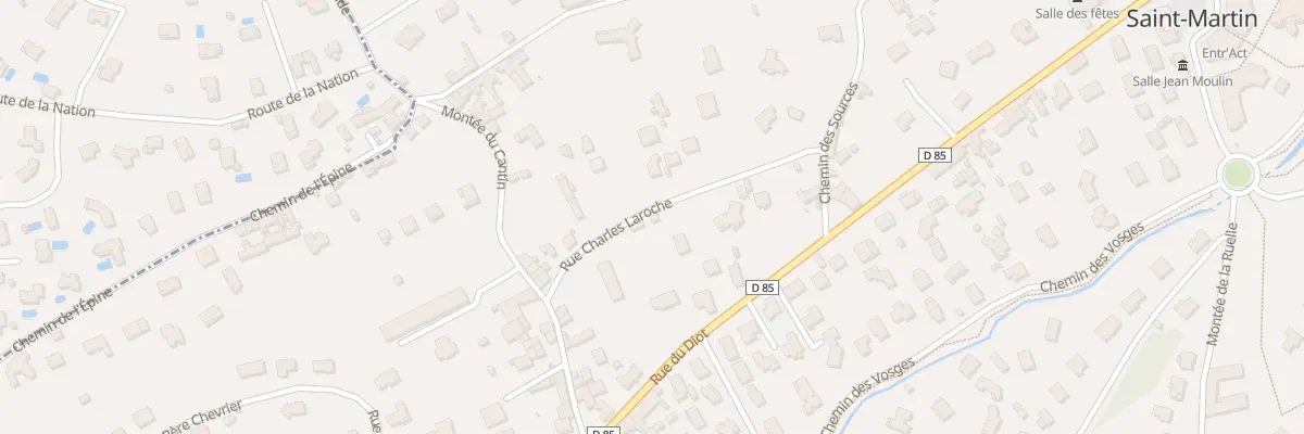 Plan du 165 Rue Charles Laroche à Fontaines-Saint-Martin