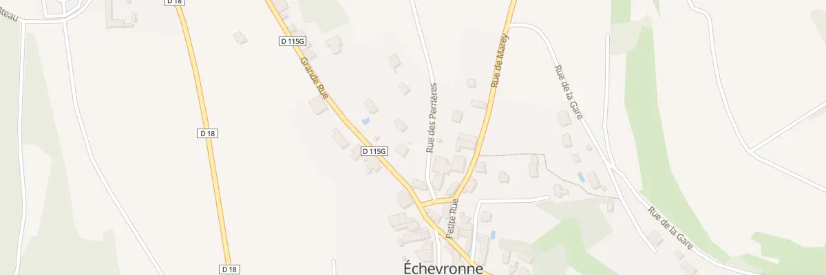 Plan du 4 Gr Grande Rue à Échevronne