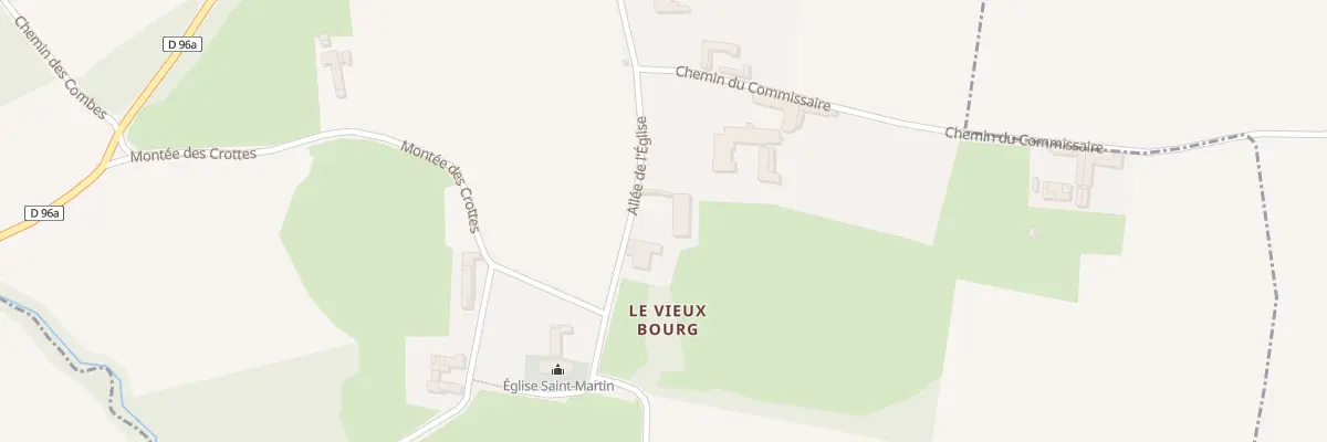 Plan du 479 All de l’Eglise à Bey