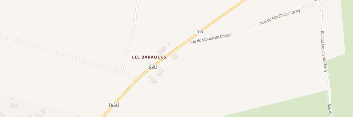 Plan du 5001 Champs de la Barre à Merceuil