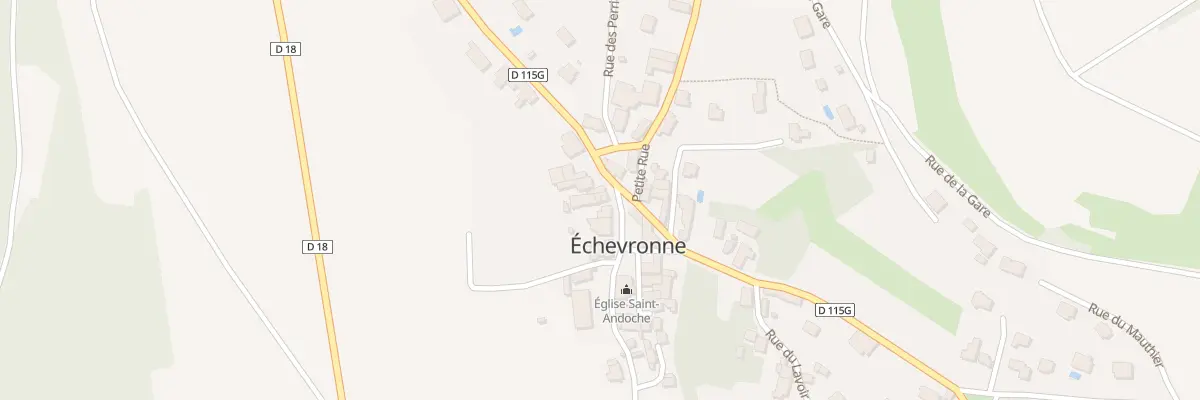 Plan du 8 Pl de la Mairie à Échevronne