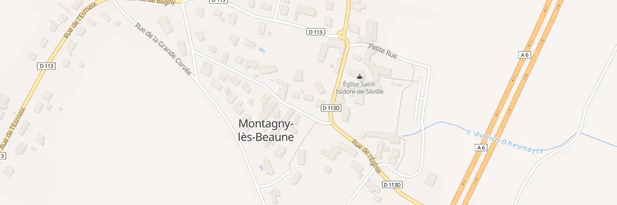 Plan du 4 Rue Pisserotte à Montagny-lès-Beaune