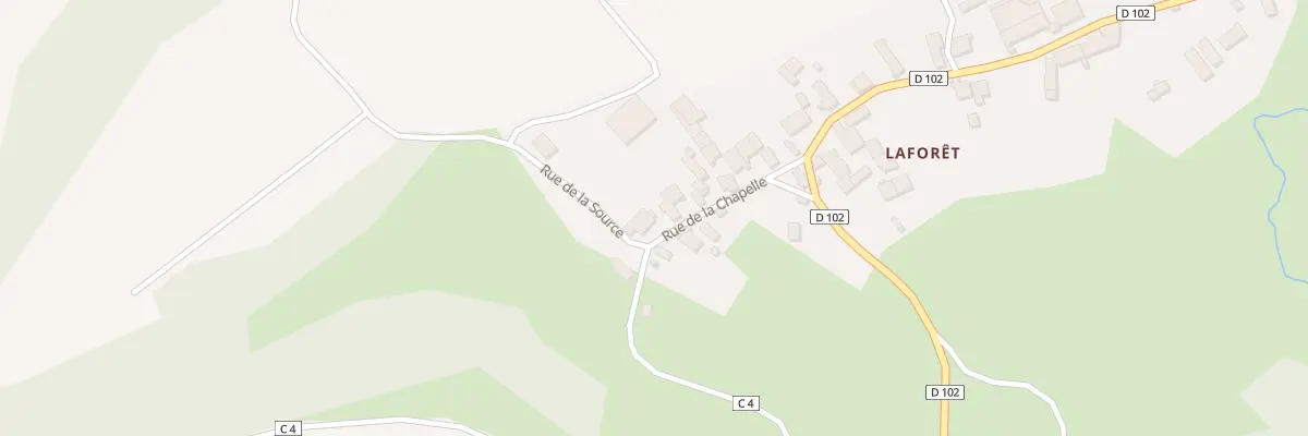 Plan du 2 Rue de la Source à Terrefondrée