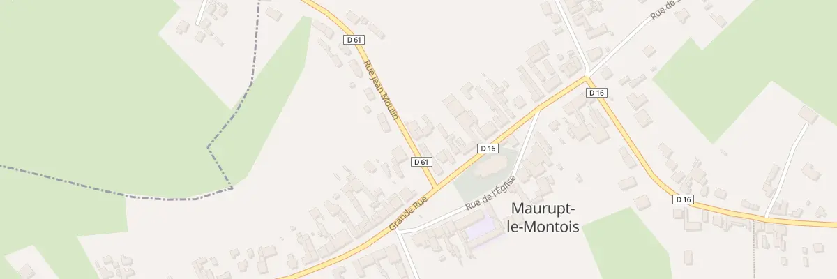 Plan du 4 Rue Jean Moulin à Maurupt-le-Montois