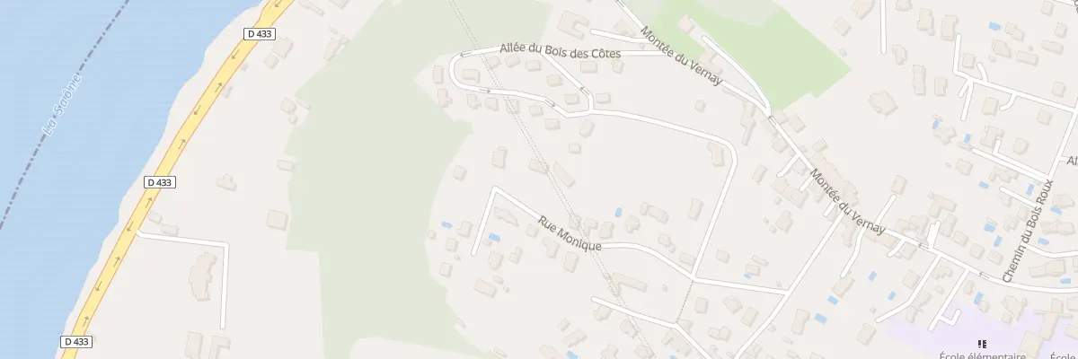 Plan du 20B Rue Monique à Caluire-et-Cuire