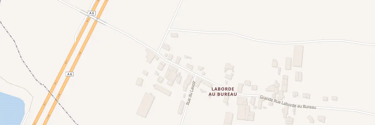 Plan du 7 Gr Gde Rue Laborde au Bureau à Montagny-lès-Beaune