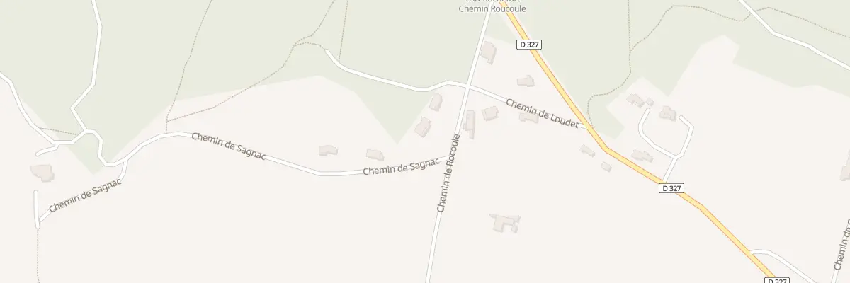 Plan du 1955 Che de Rocoule à Rochefort-en-Valdaine