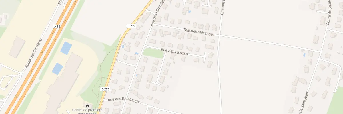 Plan du 1 Imp des Cigognes à Saint-Martin-Belle-Roche