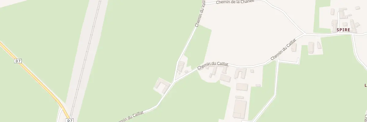 Plan du 5477 Au Vaize à Saint-Étienne-sur-Chalaronne