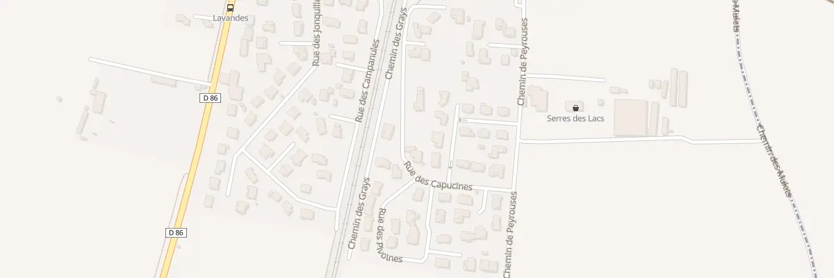 Plan du 2 Rue des Orchidées à Cornas