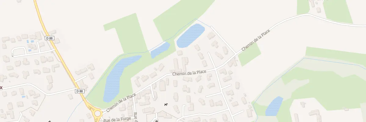 Plan du 277 Che de la Place à Savigneux