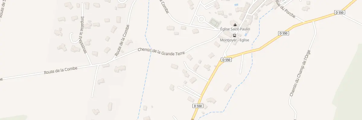 Plan du 66 Imp des Amandiers à Montjoyer