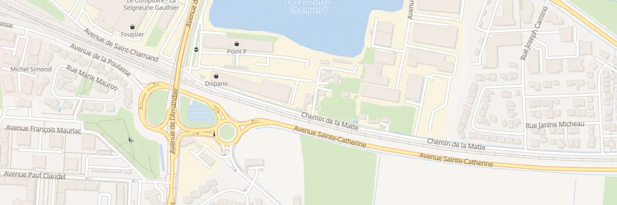 Plan du 217 Che de la Matte Mft à Avignon
