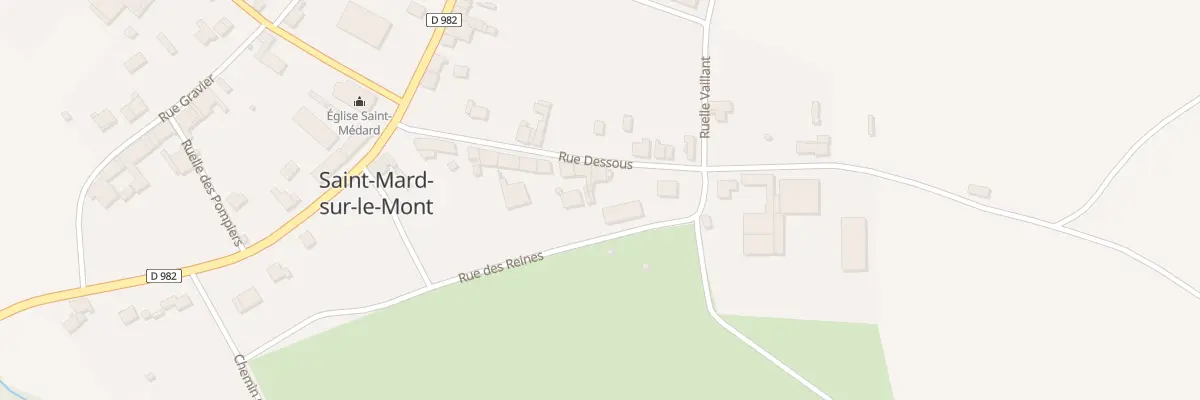 Plan du 20 Rue Dessous à Saint-Mard-sur-le-Mont