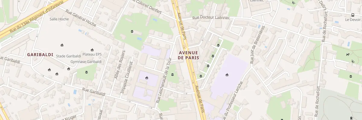 Plan du 35 Av de Paris à Chalon-sur-Saône